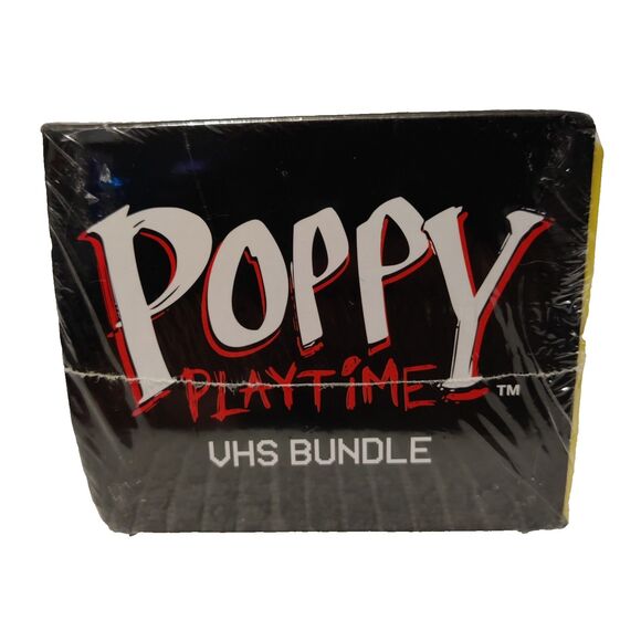 Poppy Playtime VHS Bundle 7 Exclusive Items Phatmojo Mob Games New/sealed - Picture 3 of 5